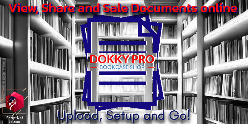 Dokky Pro - Bookcase Shop Script